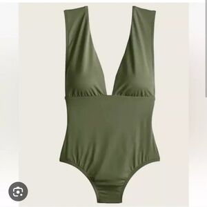 J.CREW NWT plunge Neckline Swimsuit
